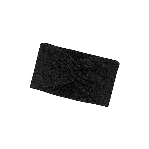 Buff Stirnband Merino Fleece Unisex-Erwachsene, Schwarz von Buff