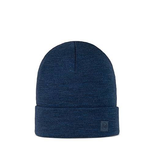 Buff Unisex Merino Heavyweight Mütze, Solid Night Blue, Einheitsgröße EU Buff Unisex Merino Heavyweight Mütze, Solid Night Blue, Einheitsgröße EU von Buff