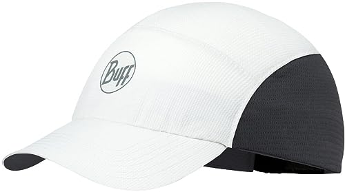 Buff Unisex-Adult Solid White Speed Cap, Weiß, L/XL von Buff