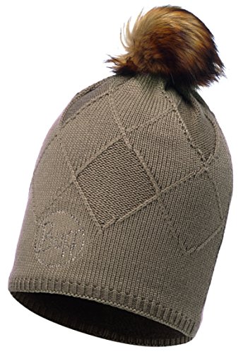 Buff Unisex Knitted und Polar Hat Stella Mütze, Taula Brown Taupe Chic, One Size von Buff