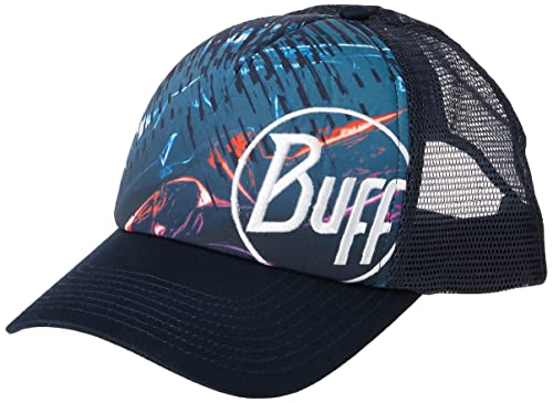 Buff Unisex Xcross Trucker Cap, Blau, Einheitsgröße EU Buff Unisex Xcross Trucker Cap, Blau, Einheitsgröße EU von Buff