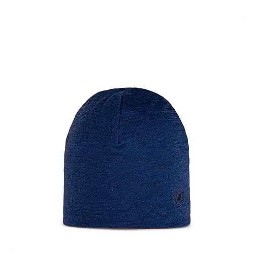 Buff Unisex Für Jugendliche Reversible Wool Wende Merino Lightweight Mütze Kinder, Cobalt Cinnamon, Einheitsgröße EU Buff Unisex Für Jugendliche Reversible Wool Wende Merino Lightweight Mütze Kinder, Cobalt Cinnamon, Einheitsgröße EU von Buff