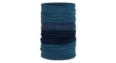 buff merino move solid neckholder blau von Buff