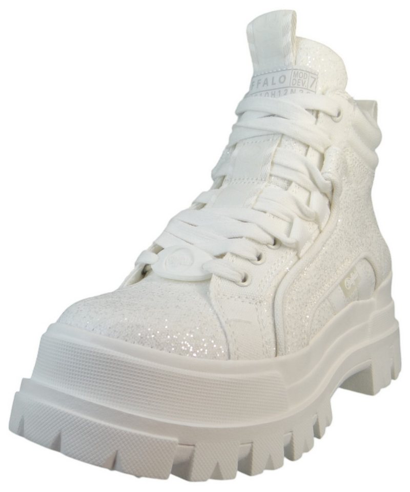 Buffalo 1622575 Aspha NC Mid Bloom White Sneaker Buffalo 1622575 Aspha NC Mid Bloom White Sneaker von Buffalo