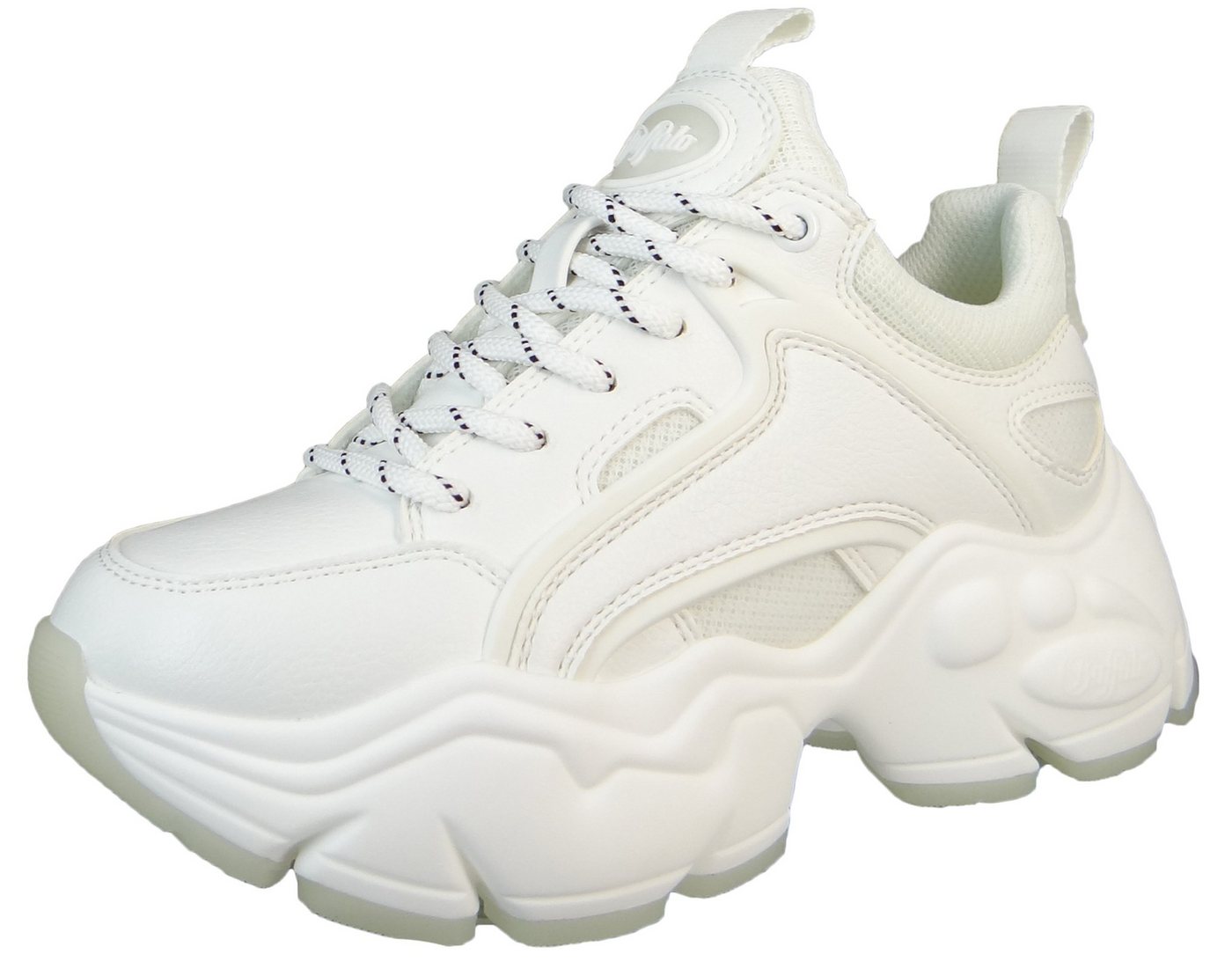 Buffalo 1630448 Binary C Low Top White Sneaker Buffalo 1630448 Binary C Low Top White Sneaker von Buffalo