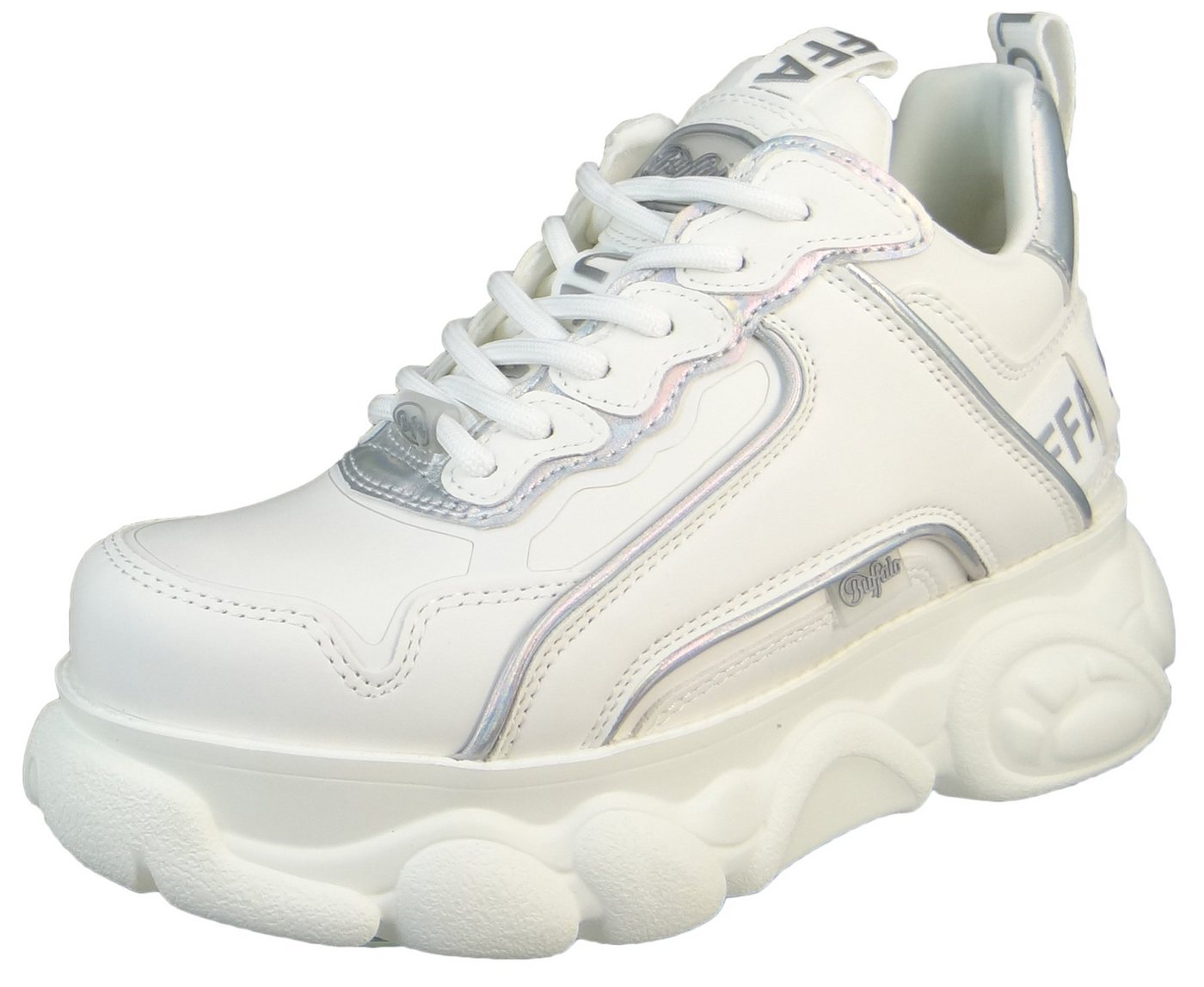 Buffalo 1630867 CLD Chai Low Top Offwhite/Silver Sneaker Buffalo 1630867 CLD Chai Low Top Offwhite/Silver Sneaker von Buffalo