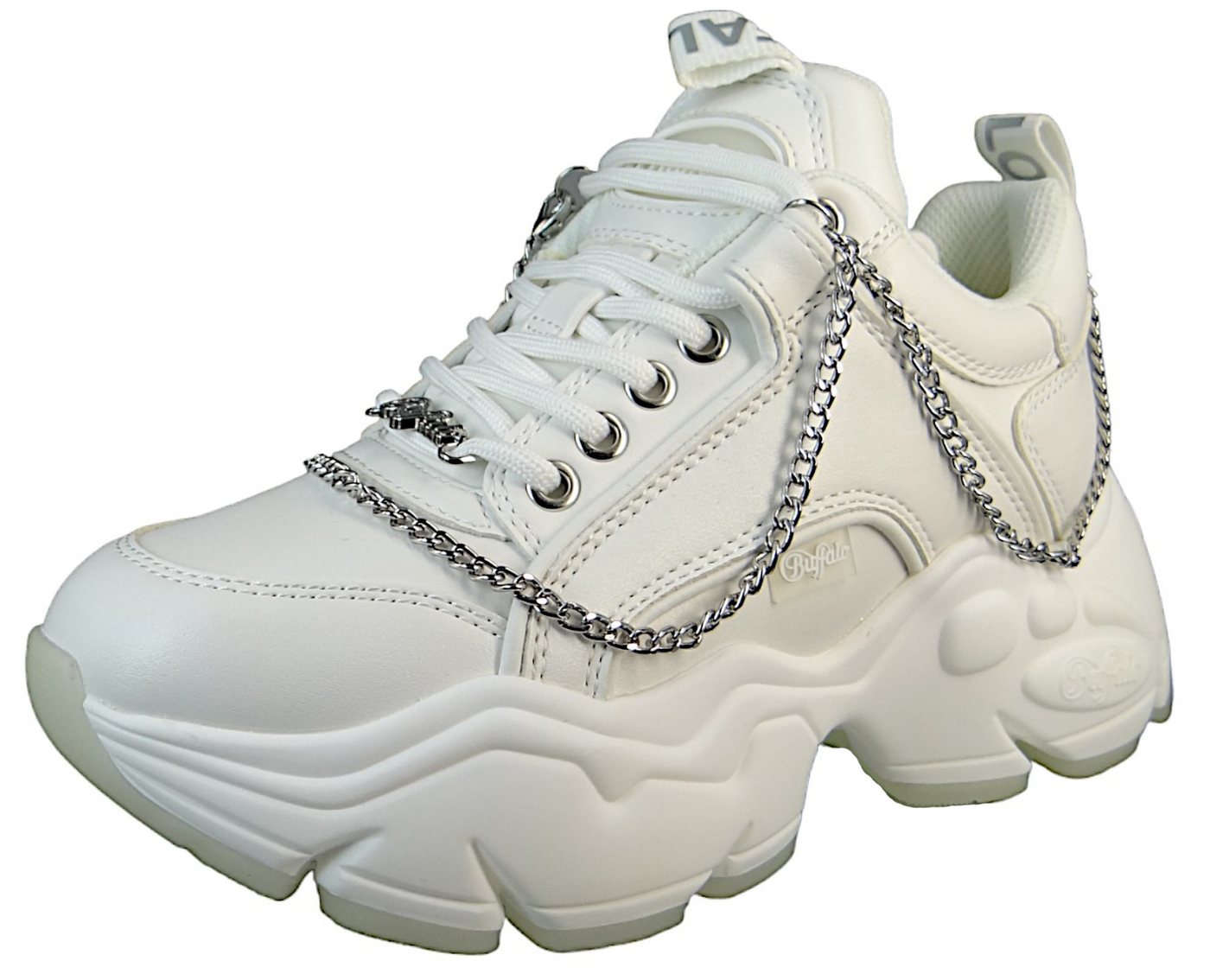 Buffalo 1636055 Binary Chain 5.0 White/Silver Sneaker Buffalo 1636055 Binary Chain 5.0 White/Silver Sneaker von Buffalo