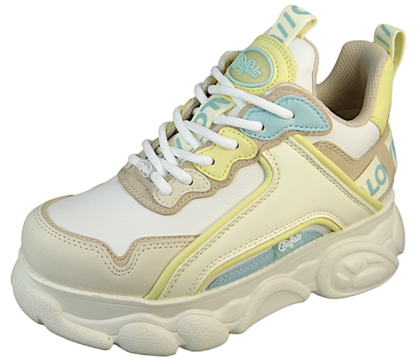 Buffalo 1636104 CLD Chai Cream/Vanilla/LTBlue Sneaker Buffalo 1636104 CLD Chai Cream/Vanilla/LTBlue Sneaker von Buffalo
