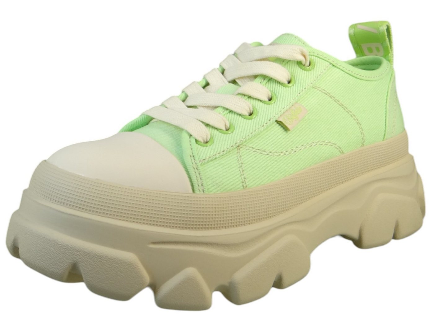 Buffalo 1636325 Cade Lace Up Lo Lime Sneaker Buffalo 1636325 Cade Lace Up Lo Lime Sneaker von Buffalo