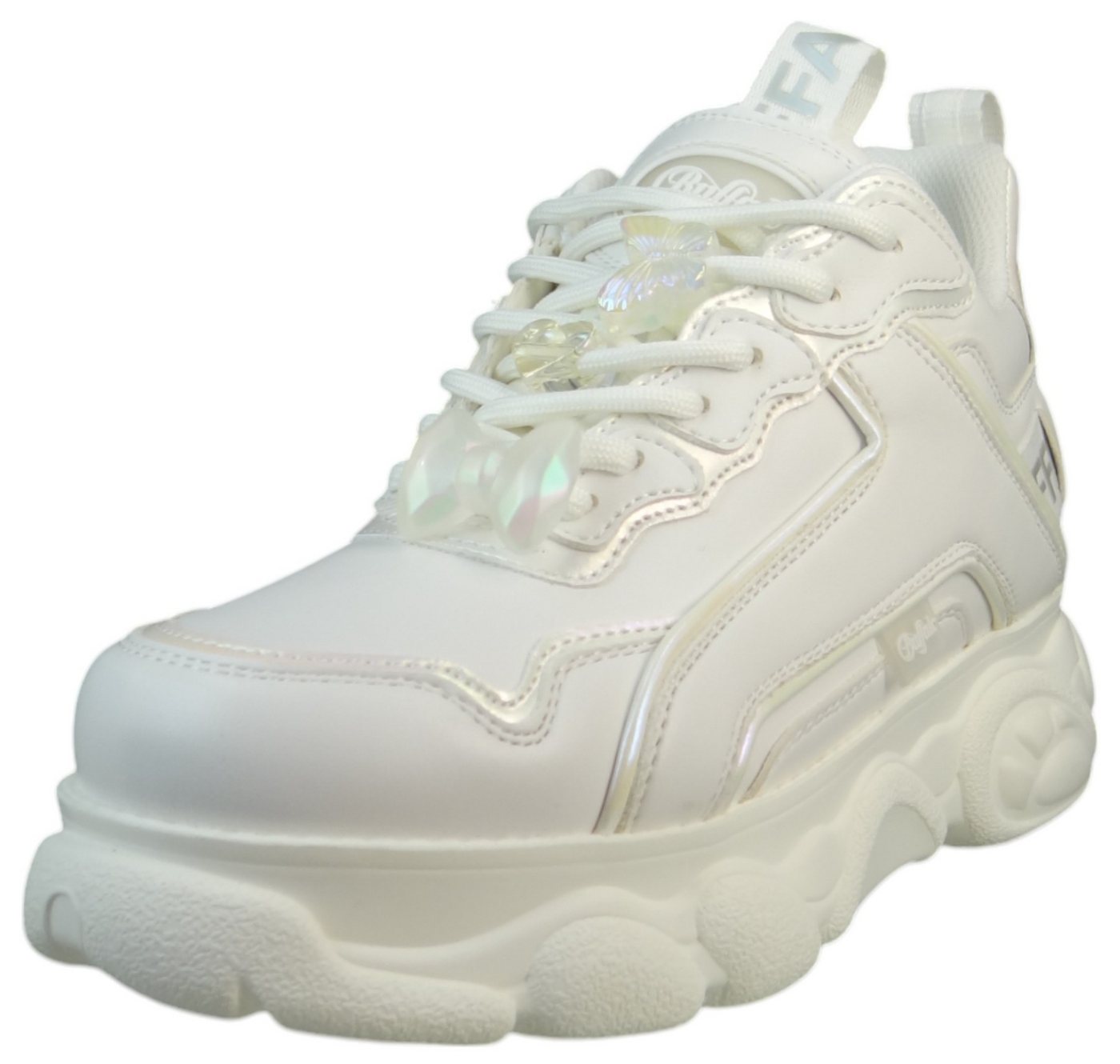 Buffalo 1636382 CLD CHAI Low Top White Mermaid Sneaker Buffalo 1636382 CLD CHAI Low Top White Mermaid Sneaker von Buffalo