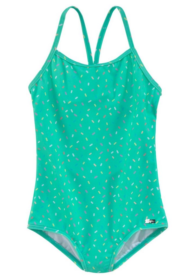 Buffalo Badeanzug Candy Kids mit Racerback, mit recyceltem Polyamid Buffalo Badeanzug Candy Kids mit Racerback, mit recyceltem Polyamid von Buffalo