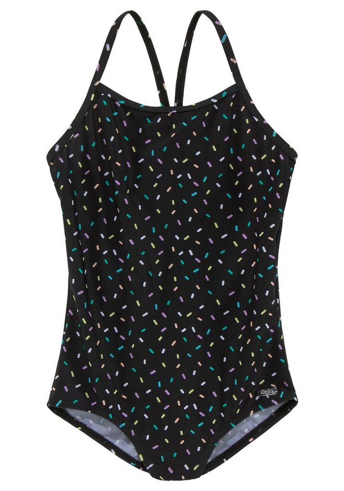 Buffalo Badeanzug Candy Kids mit Racerback, mit recyceltem Polyamid Buffalo Badeanzug Candy Kids mit Racerback, mit recyceltem Polyamid von Buffalo