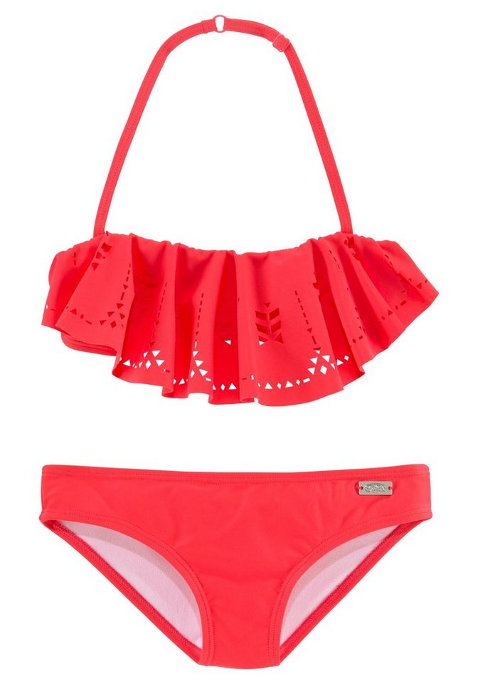 Buffalo Bandeau-Bikini mit modischem Volant Buffalo Bandeau-Bikini mit modischem Volant von Buffalo