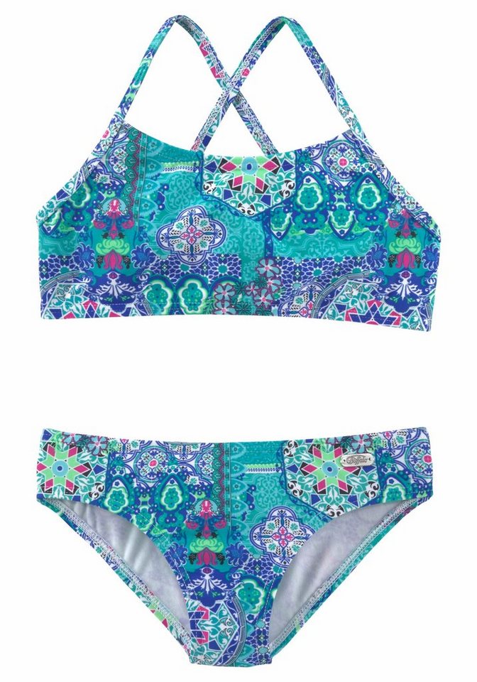 Buffalo Bustier-Bikini Shari Kids mit verspieltem Print Buffalo Bustier-Bikini Shari Kids mit verspieltem Print von Buffalo