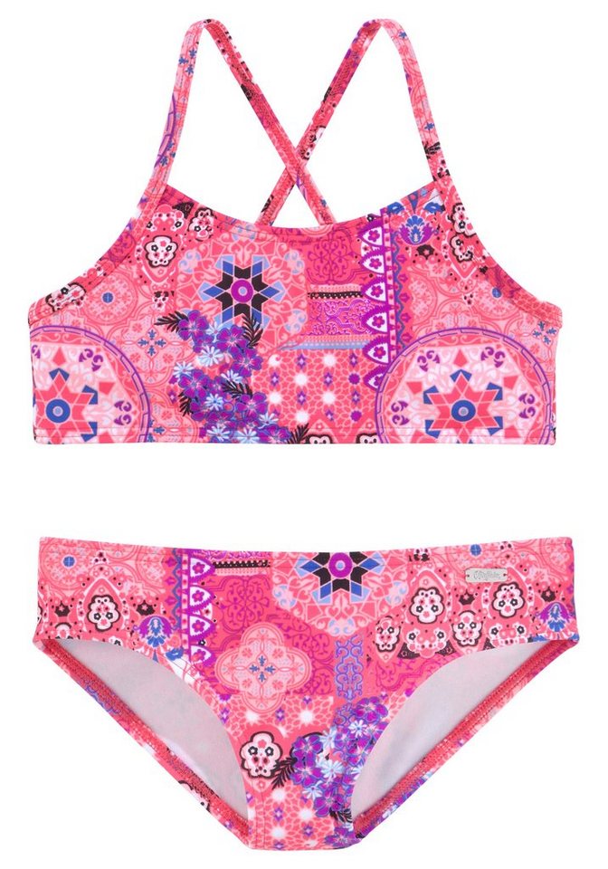 Buffalo Bustier-Bikini Shari Kids mit verspieltem Print Buffalo Bustier-Bikini Shari Kids mit verspieltem Print von Buffalo