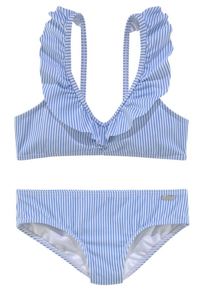 Buffalo Bustier-Bikini mit Volants am Ausschnitt Buffalo Bustier-Bikini mit Volants am Ausschnitt von Buffalo