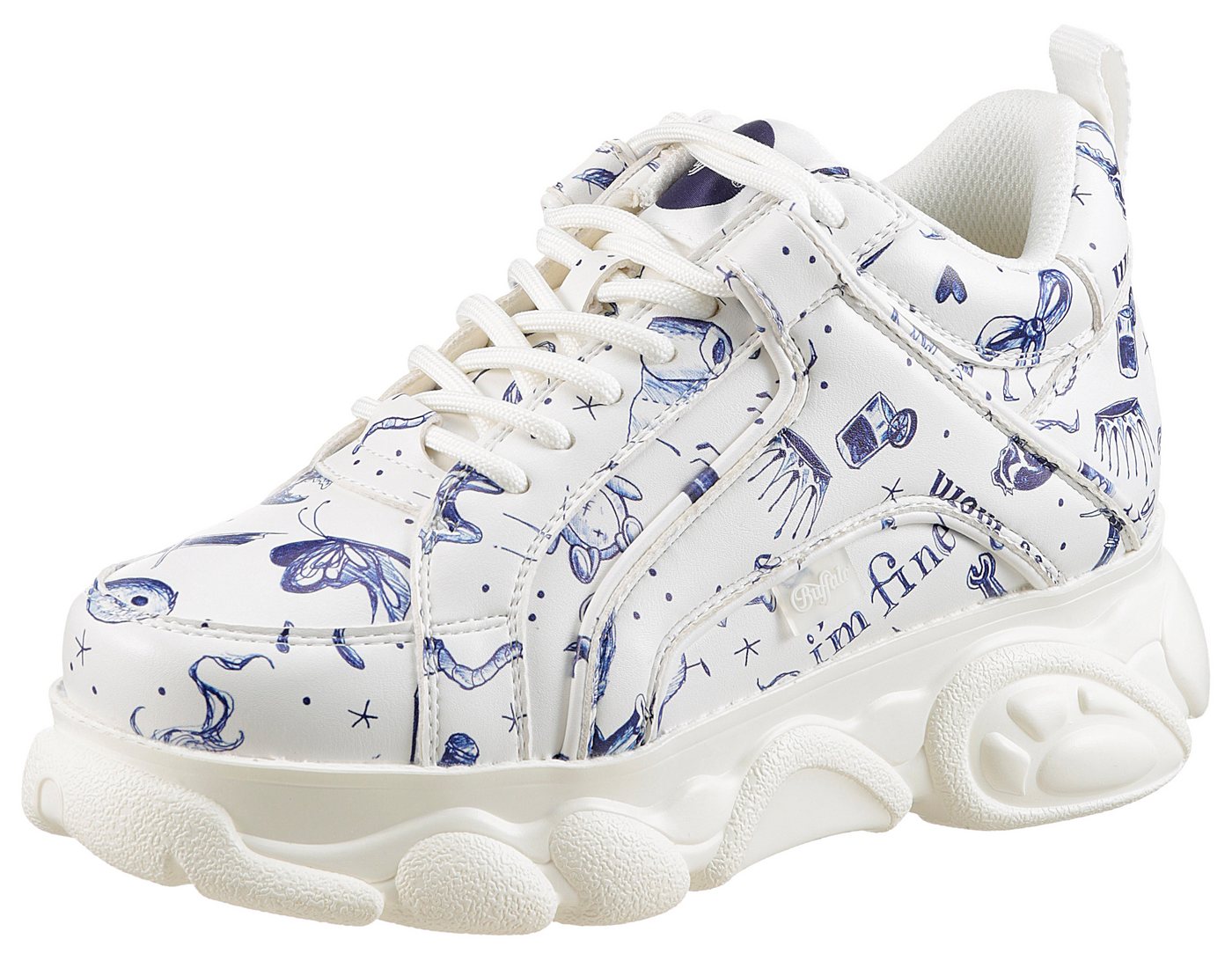 Buffalo CLD CORIN BUTTERFLY Plateausneaker, Chunky Sneaker, Schnürschuh, Halbschuh in coolem Design Buffalo CLD CORIN BUTTERFLY Plateausneaker, Chunky Sneaker, Schnürschuh, Halbschuh in coolem Design von Buffalo