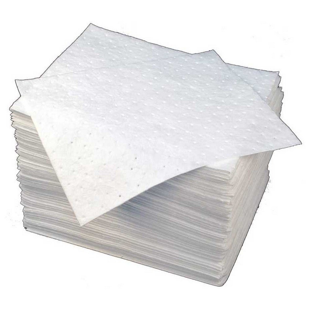 Buffalo Sorbent Pad Oil 100 Units Weiß von Buffalo