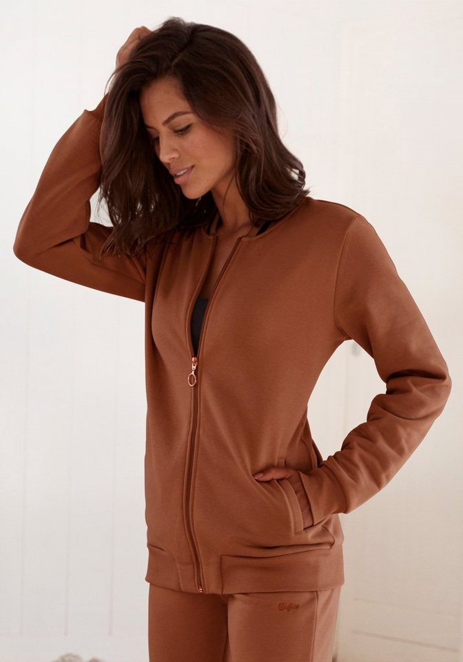 Buffalo Sweatjacke im College-Look, Loungeanzug Buffalo Sweatjacke im College-Look, Loungeanzug von Buffalo