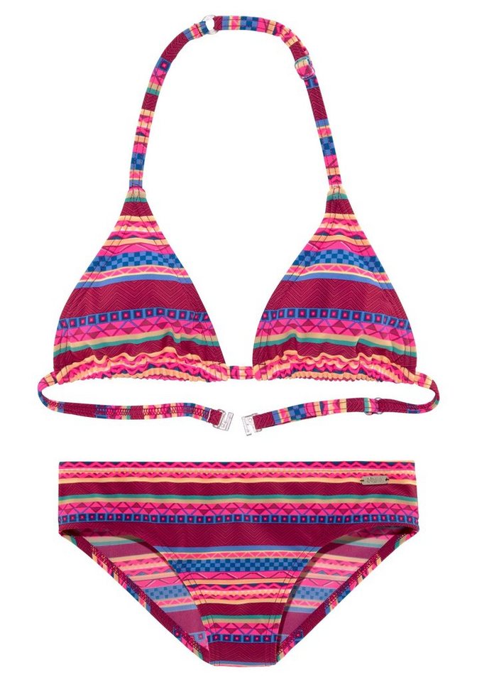 Buffalo Triangel-Bikini Lux Kids mit abstraktem Druck Buffalo Triangel-Bikini Lux Kids mit abstraktem Druck von Buffalo