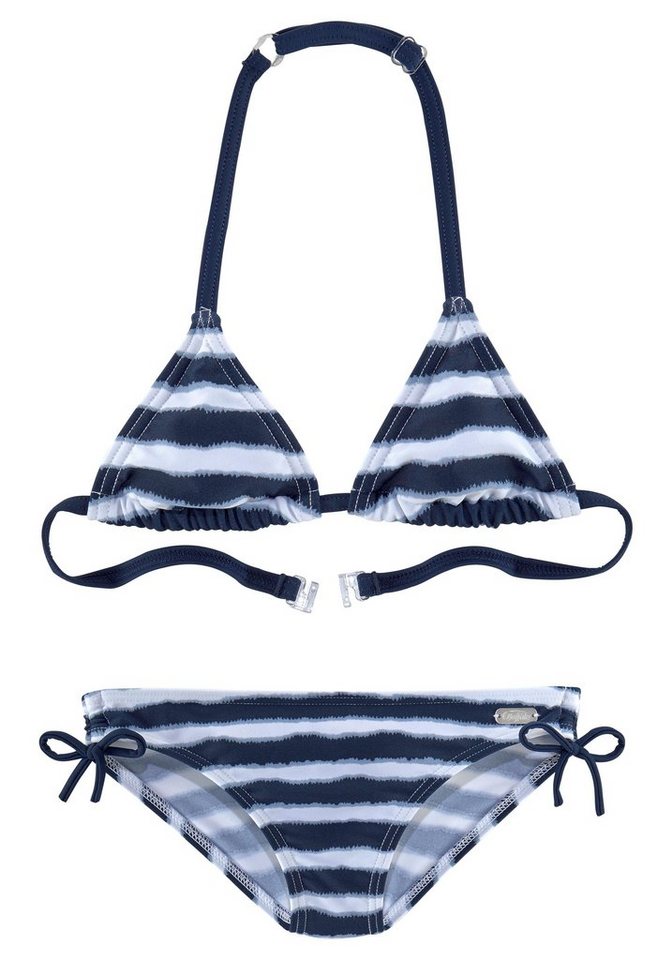 Buffalo Triangel-Bikini in trendiger Streifen-Optik Buffalo Triangel-Bikini in trendiger Streifen-Optik von Buffalo