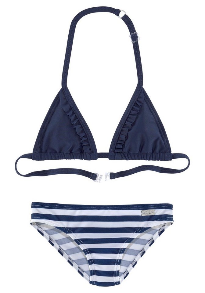 Buffalo Triangel-Bikini in zweifarbiger Optik Buffalo Triangel-Bikini in zweifarbiger Optik von Buffalo
