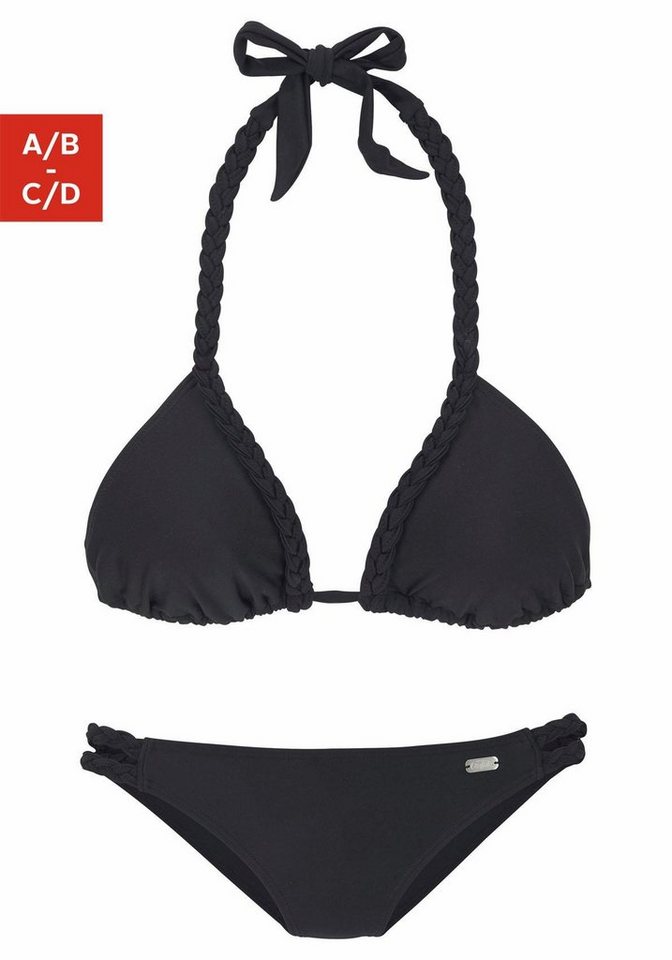 Buffalo Triangel-Bikini mit geflochtenen Details von Buffalo