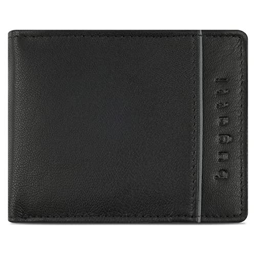 bugatti Banda Wallet with Flap S Black von bugatti