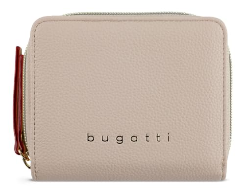bugatti Ella Ladies Small Zip Around Wallet Beige bugatti Ella Ladies Small Zip Around Wallet Beige von bugatti