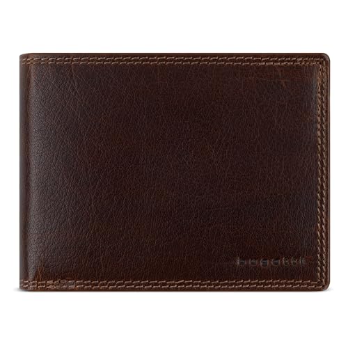 bugatti Savona Geldbörse aus vegetabilem Büffelleder, RFID-Portemonnaie Querformat, Leder-Wallet für Herren, braun bugatti Savona Geldbörse aus vegetabilem Büffelleder, RFID-Portemonnaie Querformat, Leder-Wallet für Herren, braun von bugatti
