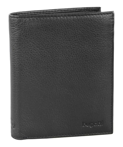 bugatti Sempre Geldbörse Herren Leder 8CC – Portemonnaie Herren Hochformat Schwarz – Geldbeutel Portmonee Wallet Brieftasche Männer Portmonaise bugatti Sempre Geldbörse Herren Leder 8CC – Portemonnaie Herren Hochformat Schwarz – Geldbeutel Portmonee Wallet Brieftasche Männer Portmonaise von bugatti