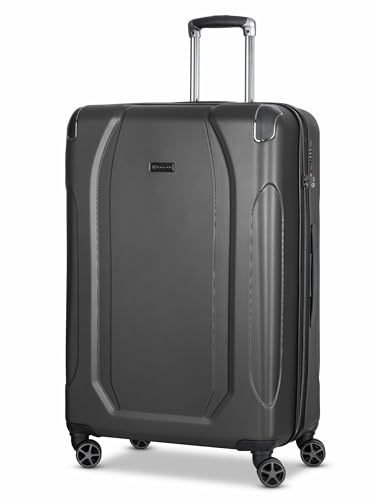 BUGATTI Valencia | Koffer & Trolleys | Koffer Groß | ABS Material | Arretierbarer Griff | Kreuzpackgurt | 4 Rollen | Tragegriff | Reißverschlussfach | TSA-Schloss | 51 cm x 30 cm x 77 cm | 4.68 kg BUGATTI Valencia | Koffer & Trolleys | Koffer Groß | ABS Material | Arretierbarer Griff | Kreuzpackgurt | 4 Rollen | Tragegriff | Reißverschlussfach | TSA-Schloss | 51 cm x 30 cm x 77 cm | 4.68 kg von BUGATTI