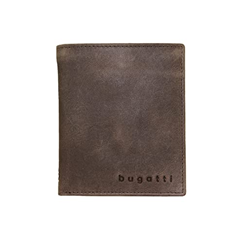 bugatti Volo Geldbeutel Männer Leder Hochformat - Geldbörse Herren Braun - Portmonaise Portemonnaie Portmonee Brieftasche Wallet Ledergeldbeutel bugatti Volo Geldbeutel Männer Leder Hochformat - Geldbörse Herren Braun - Portmonaise Portemonnaie Portmonee Brieftasche Wallet Ledergeldbeutel von bugatti