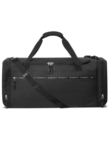 Bugatti XL Reisetasche | Reisetasche 75 cm aus recyceltem PET Material | für Männer & Frauen von Bugatti