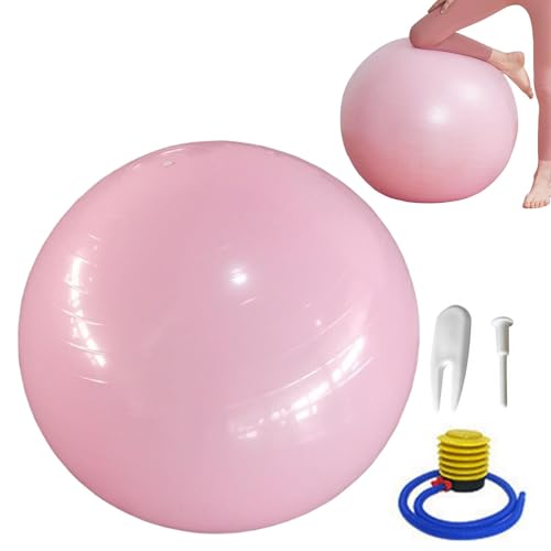 Buhjnmik Pilates-Balancierball, Yoga-Balanceball | Anti-Burst-Pilates-Trainings-Balanceball | Verdicken Sie Pilates Training Fitness Ball Körper Pilates Ball für Schwangere Frauen von Buhjnmik