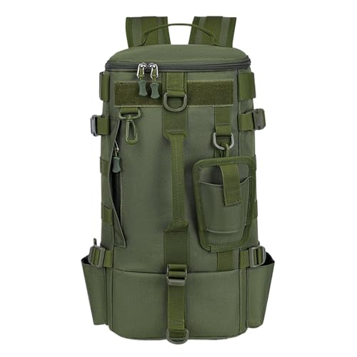 Buhygn Angelrucksack, Wasserabweisende Ausrüstungstasche, Angelausrüstungsrucksack, wasserabweisendes Design, langlebige und Starke Konstruktion, 42 x 21 x 5 cm, für, Camping, Wandern, von Buhygn