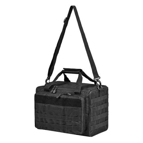 Buhygn Tackle Box Tasche | Oxford Tuch Wasserabweisende Umhängetasche zum Angeln | Tragbare Aufbewahrung für Zange und Angelausrüstung | Ideal für Outdoor-Aktivitäten, Schwarz , Refer to description, von Buhygn