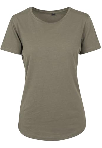 Build Your Brand Damen BY057-Ladies Fit Tee T-Shirt, Olive, XL Build Your Brand Damen BY057-Ladies Fit Tee T-Shirt, Olive, XL von Build Your Brand