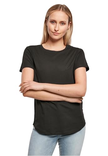 Build Your Brand Damen BY057-Ladies Fit Tee T-Shirt, Black, M von Build Your Brand