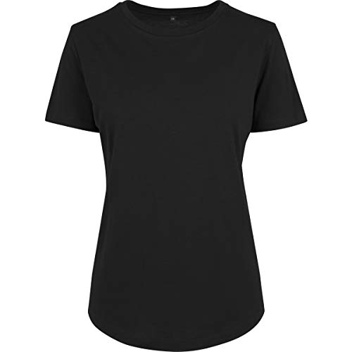 Build Your Brand Damen BY057-Ladies Fit Tee T-Shirt, Black, XS von Build Your Brand