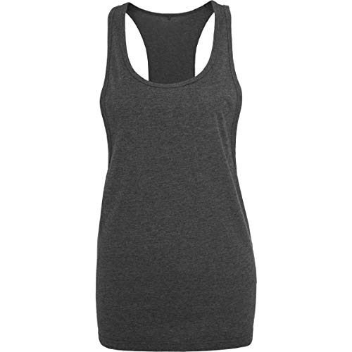 Build Your Brand Damen BY020-Ladies Loose Tank T-Shirt, Charcoal, XL von Build Your Brand