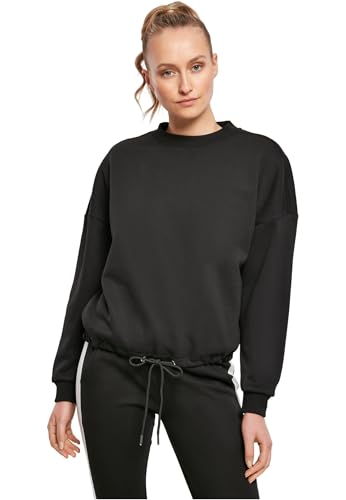 Build Your Brand Damen BY058-Ladies Oversize Crewneck Sweatjacke, Black, S Build Your Brand Damen BY058-Ladies Oversize Crewneck Sweatjacke, Black, S von Build Your Brand