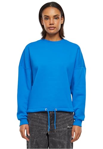 Build Your Brand Damen BY058-Ladies Oversize Crewneck Sweatjacke, Cobalt Blue, XS Build Your Brand Damen BY058-Ladies Oversize Crewneck Sweatjacke, Cobalt Blue, XS von Build Your Brand