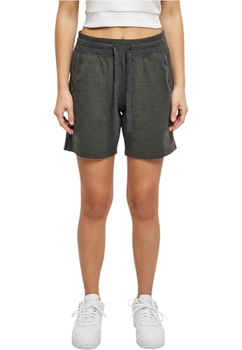 Build Your Brand Damen BY066-Ladies Terry Shorts, Charcoal, M von Build Your Brand