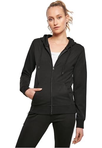 Build Your Brand Damen BY069-Ladies Terry Zip Hoody Sweatjacke, Black, XL Build Your Brand Damen BY069-Ladies Terry Zip Hoody Sweatjacke, Black, XL von Build Your Brand
