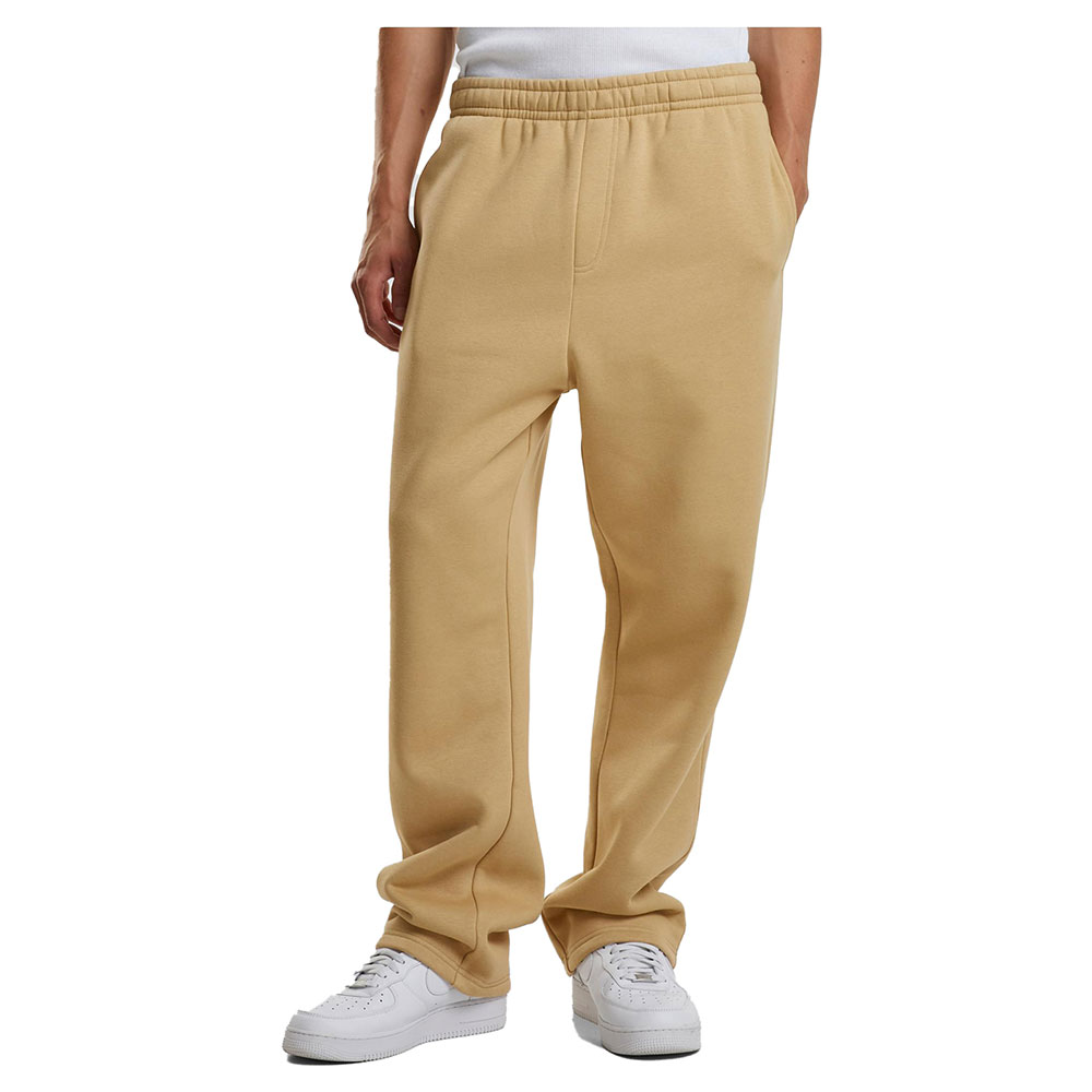 Build Your Brand Fluffy Tracksuit Pants Beige 4XL Mann von Build Your Brand