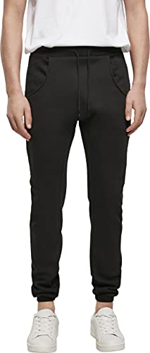 Build Your Brand Herren Heavy Deep Crotch Sweatpants, Schwarz (Black), L von Build Your Brand