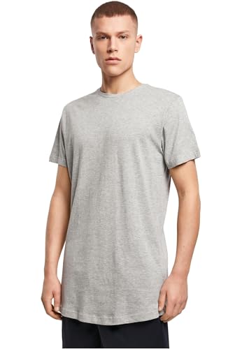 Build Your Brand Herren Shaped Long Tee T-Shirt, heidegrau, M Build Your Brand Herren Shaped Long Tee T-Shirt, heidegrau, M von Build Your Brand