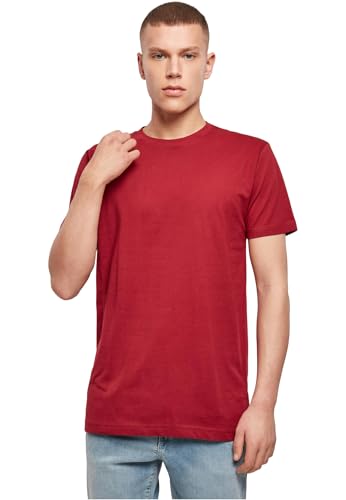 Build Your Brand Herren T-Shirt Round Neck, burgundy, M Build Your Brand Herren T-Shirt Round Neck, burgundy, M von Build Your Brand