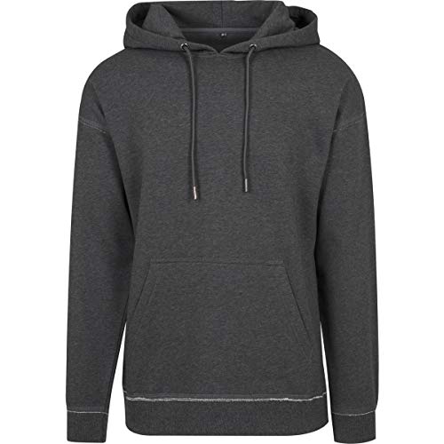 Build Your Brand Men's BY074-Oversize Hoody Hoodie, Charcoal, XL von Build Your Brand